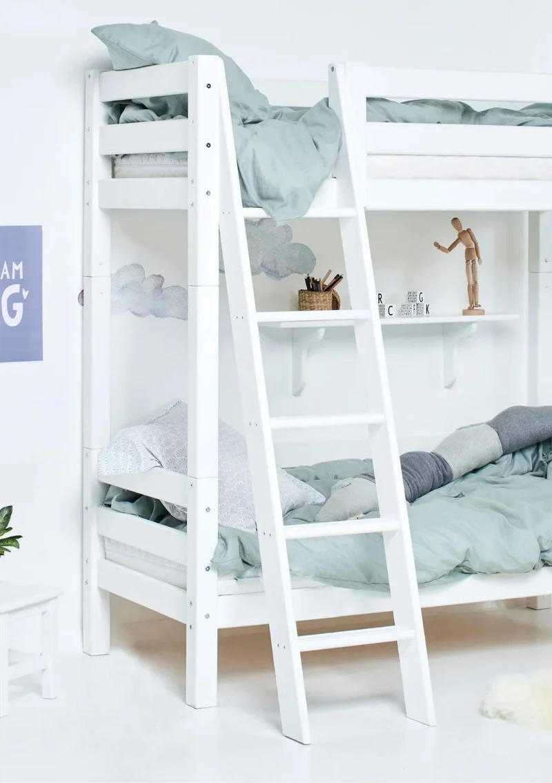'ECO Luxury' Leiter weiß, schräg, verschiedene Größen