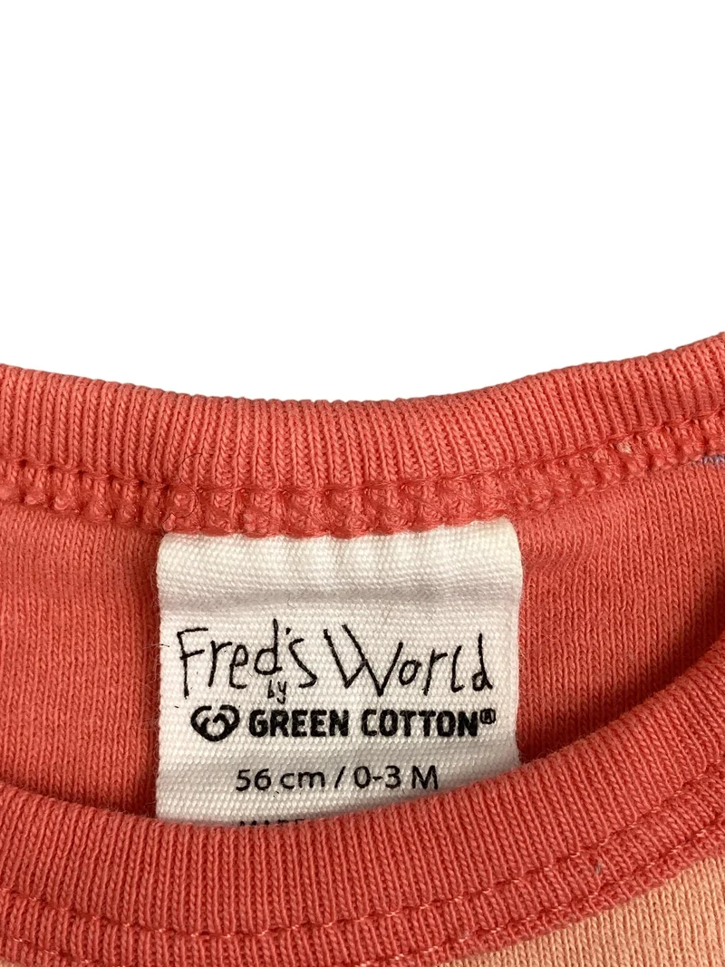 Freds World by Green Cotton Kurzarmstrampler 56 | 01m