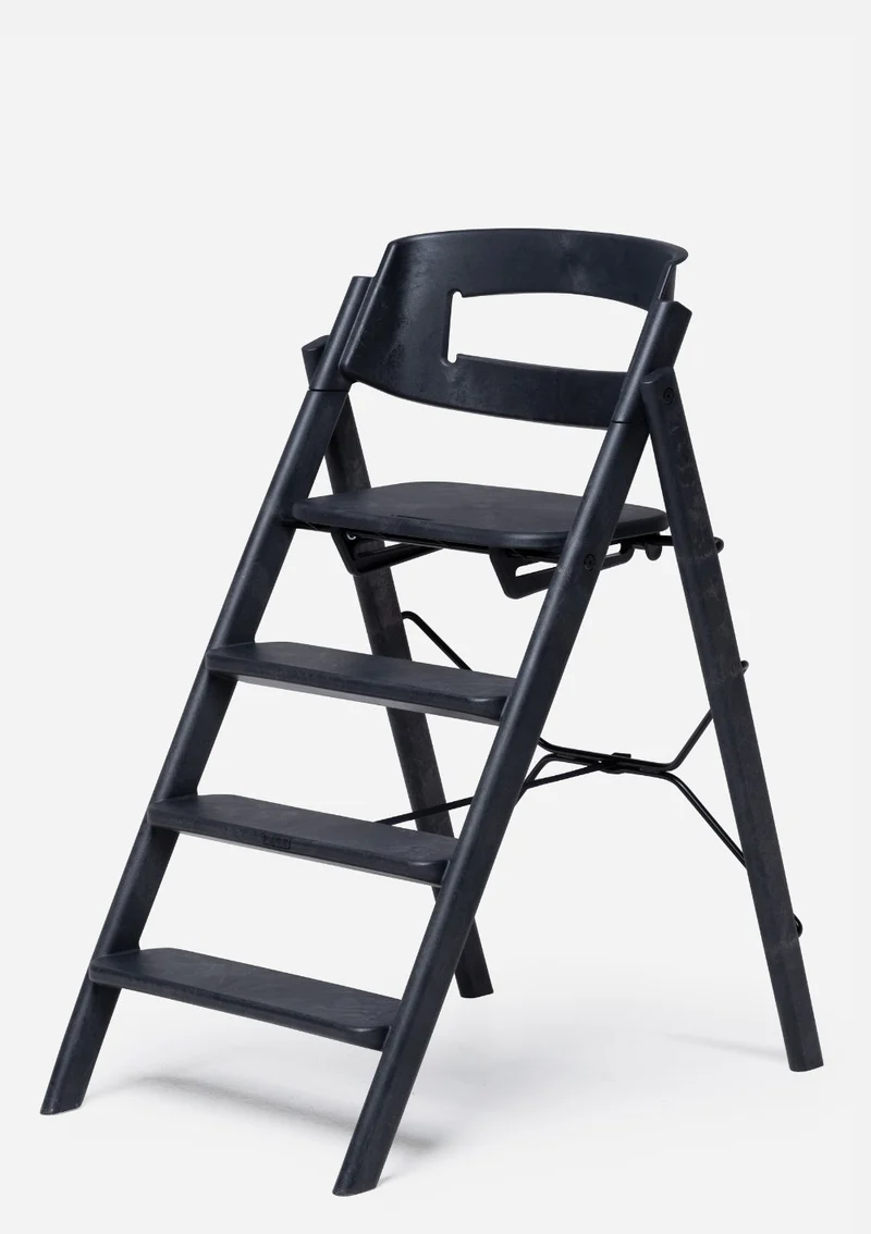 Hochstuhl 'Klapp' Recycled Charcoal Black