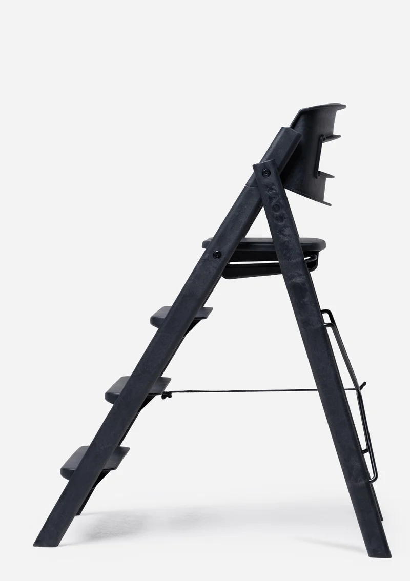 Hochstuhl 'Klapp' Recycled Charcoal Black