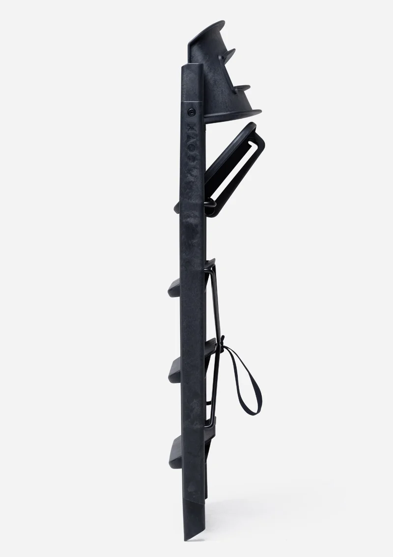 Hochstuhl 'Klapp' Recycled Charcoal Black