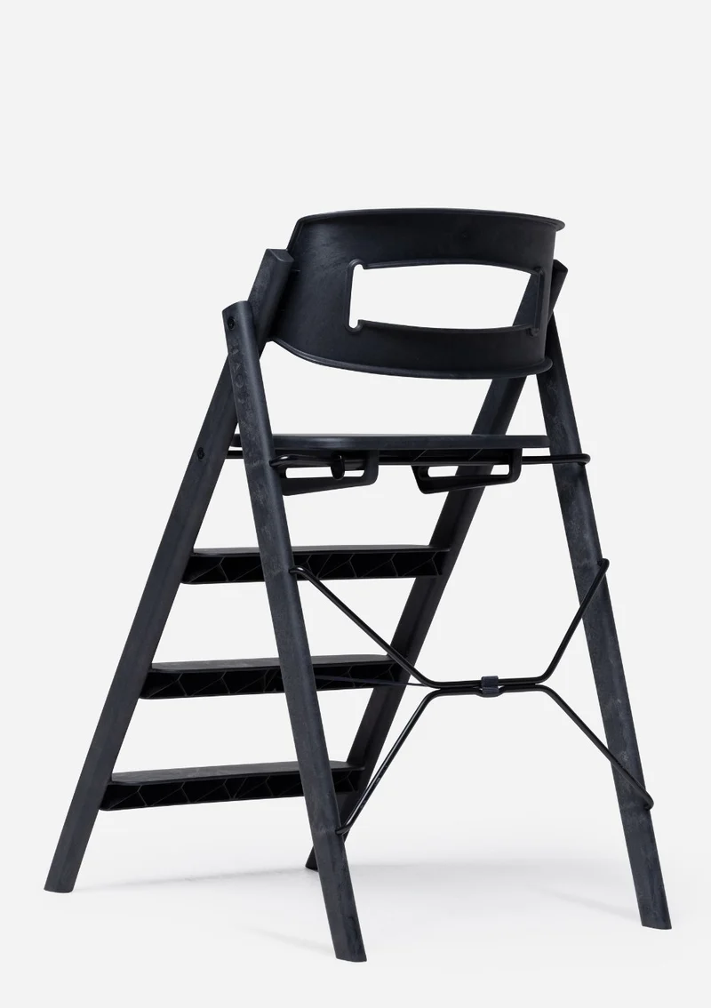 Hochstuhl 'Klapp' Recycled Charcoal Black
