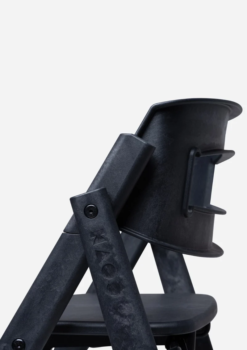Hochstuhl 'Klapp' Recycled Charcoal Black