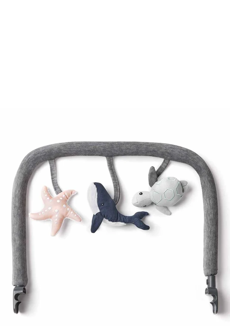 Spielbogen für Babywippe 'Evolve' Ocean Wonders Charcoal Grey