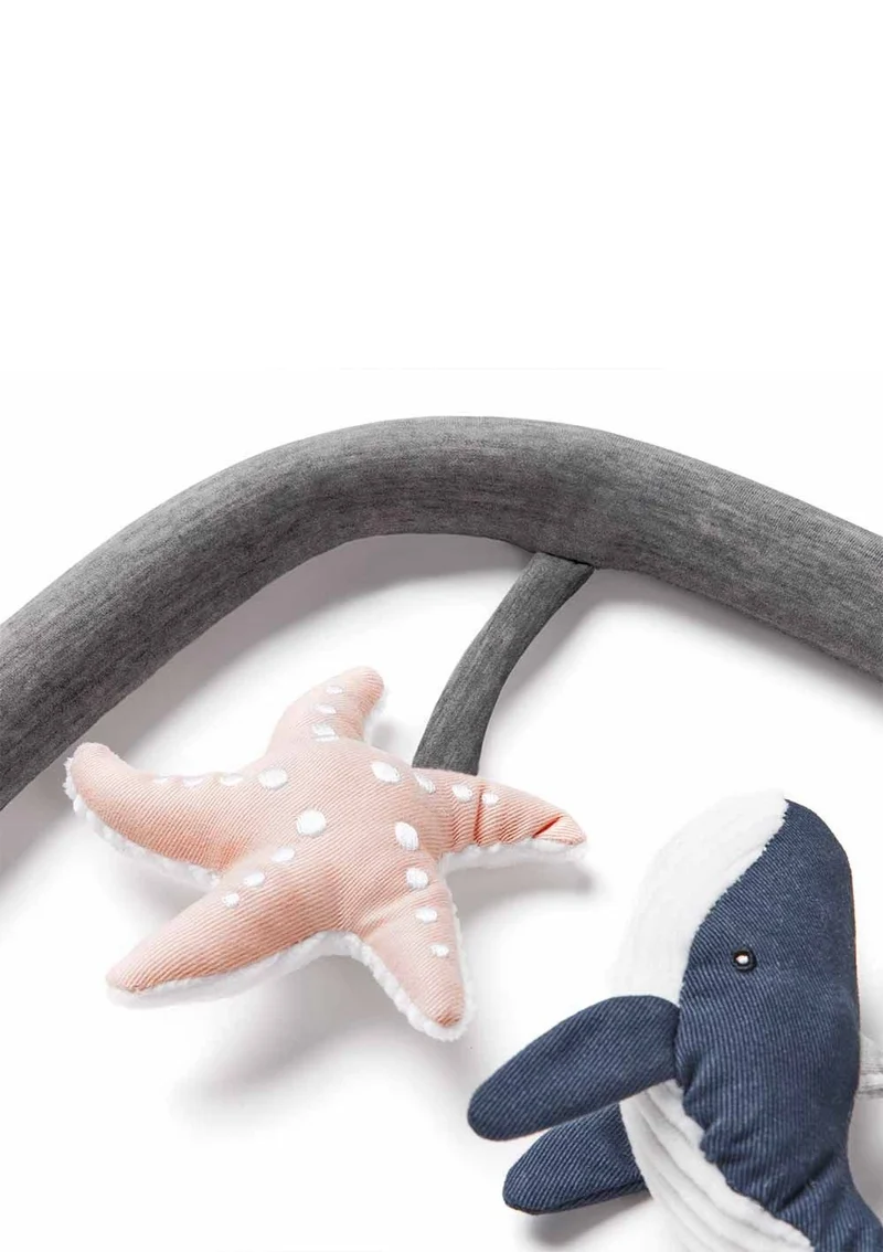 Spielbogen für Babywippe 'Evolve' Ocean Wonders Charcoal Grey
