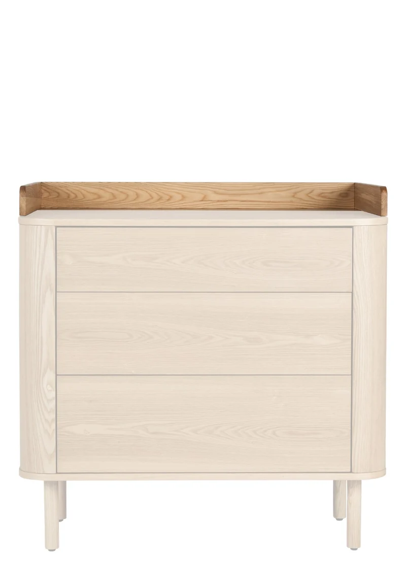 Wickelaufsatz XL für Kommoden 'Hai No Ki & Yume' Natural Ash