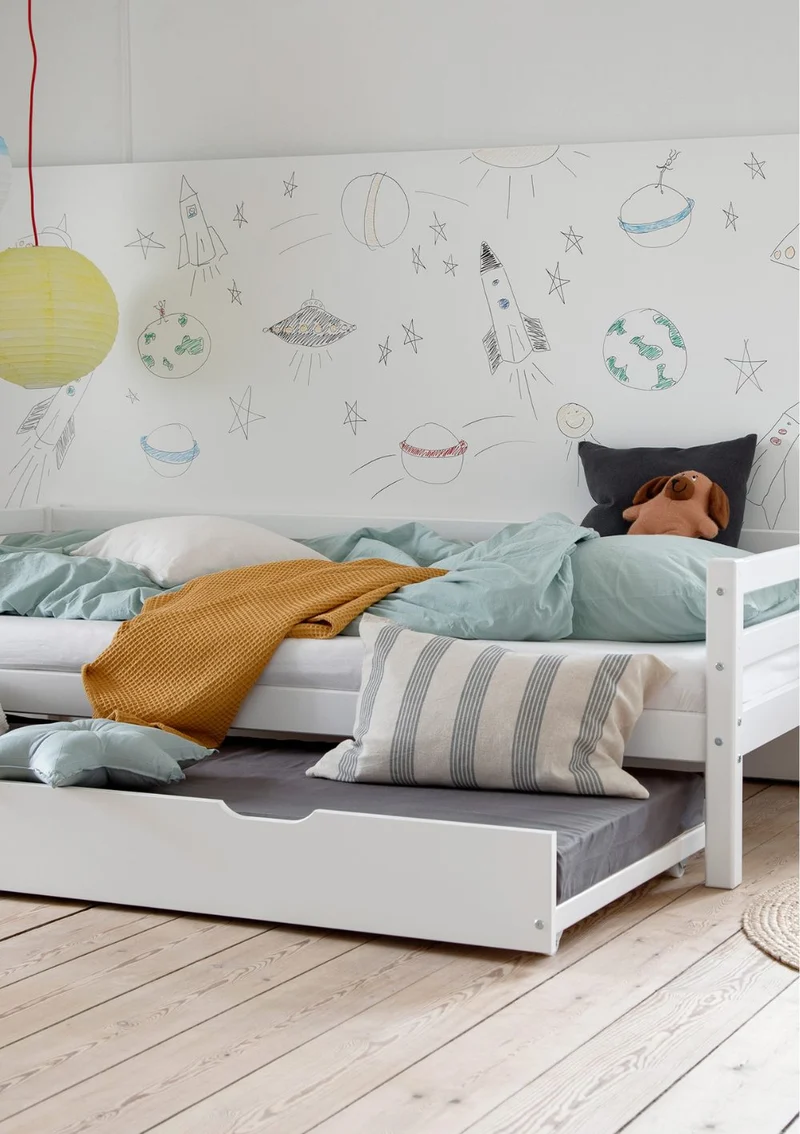 'ECO Luxury' Ausziehbett weiß