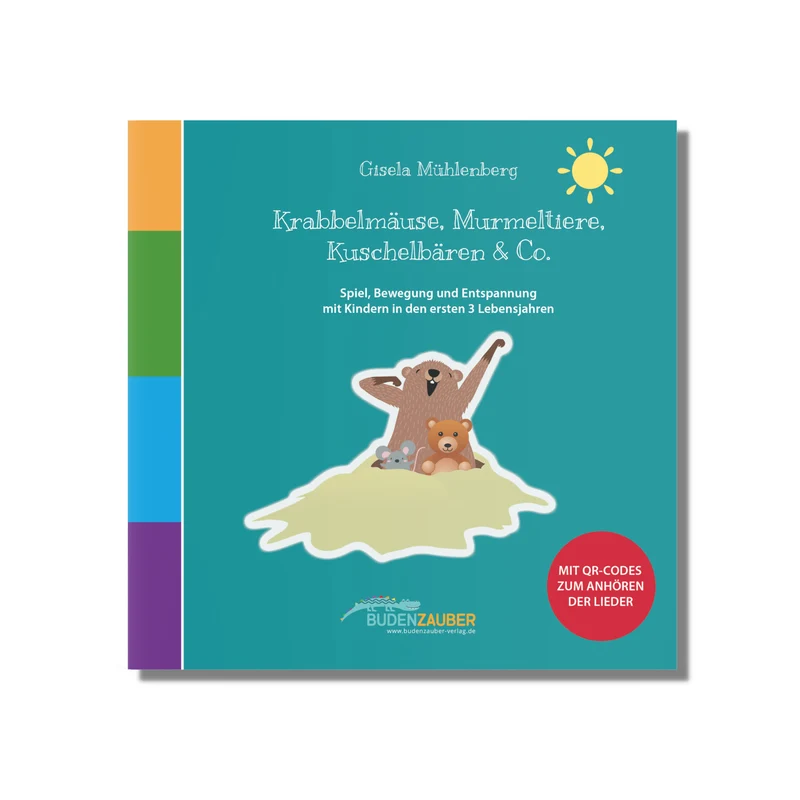 "Krabbelmäuse, Murmeltiere, Kuschelbären & Co." - Buch mit Fingerspielen und Mehr