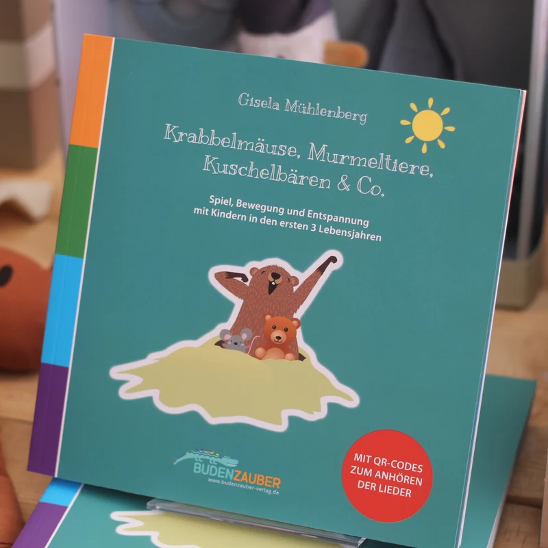 "Krabbelmäuse, Murmeltiere, Kuschelbären & Co." - Buch mit Fingerspielen und Mehr