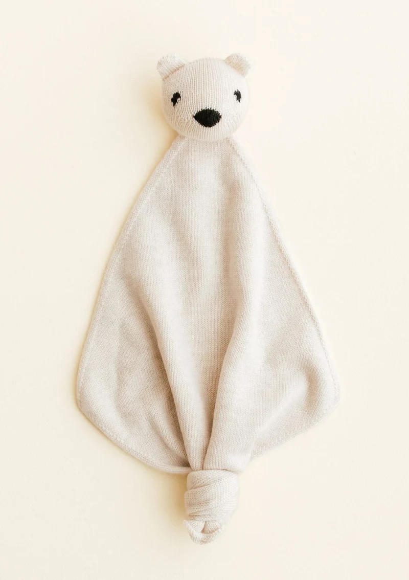 Merino Schmusetuch 'Teddy Tokki' Cream