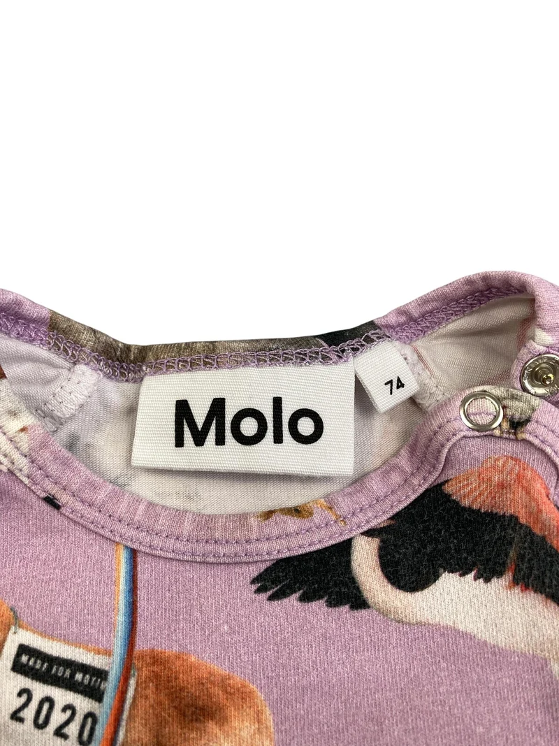 Molo Langarmbody Tiere 74 | 09m