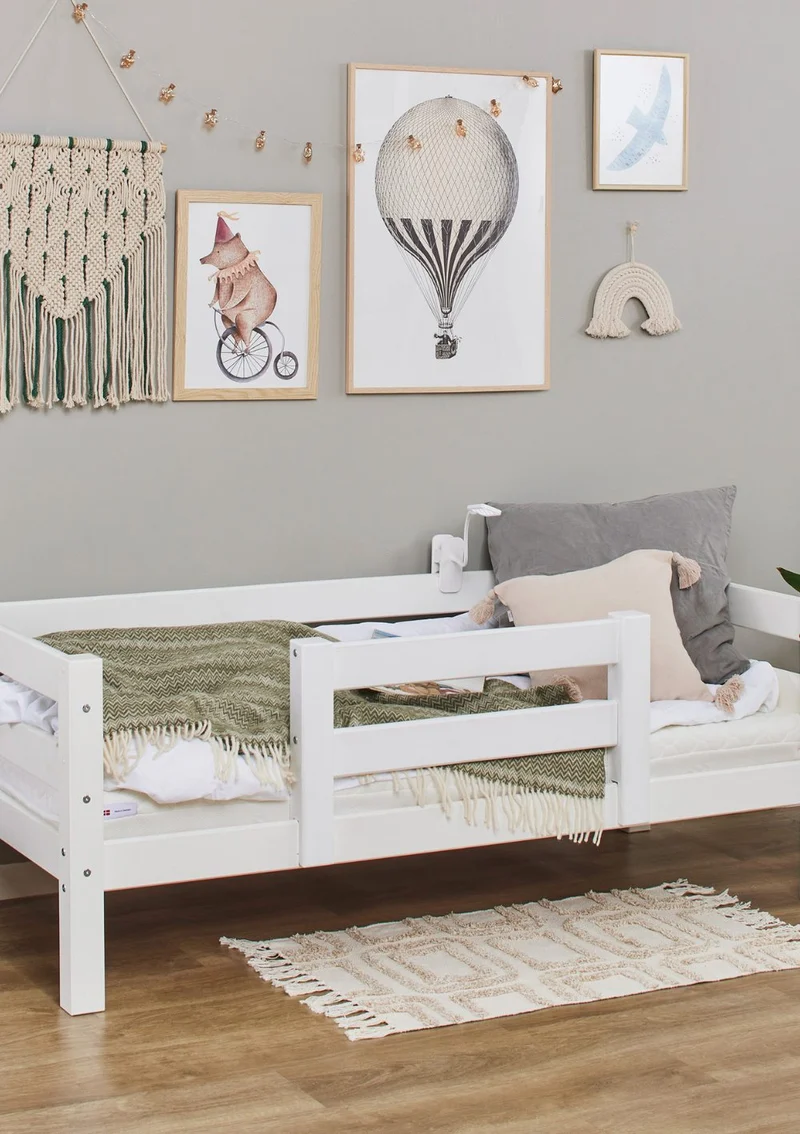 'ECO Luxury' Einzelbett weiß 160 x 70 cm