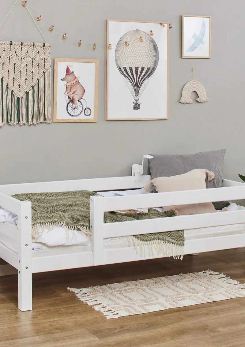 'ECO Luxury' Einzelbett weiß 160 x 70 cm