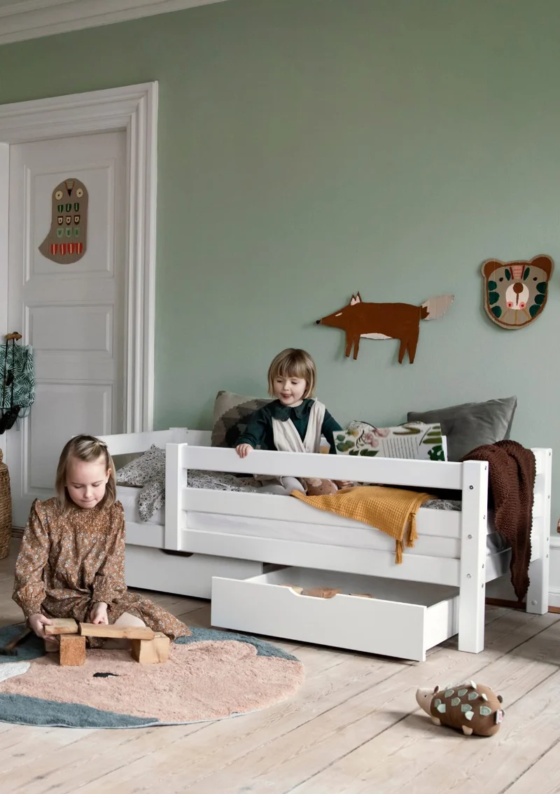 'ECO Luxury' Einzelbett weiß 160 x 70 cm