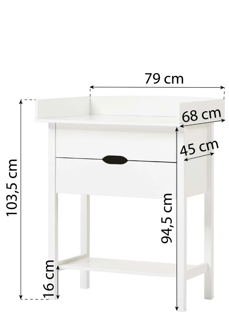 3-teiliges Babyzimmer-Set 'ANTON & ISABELLA'
