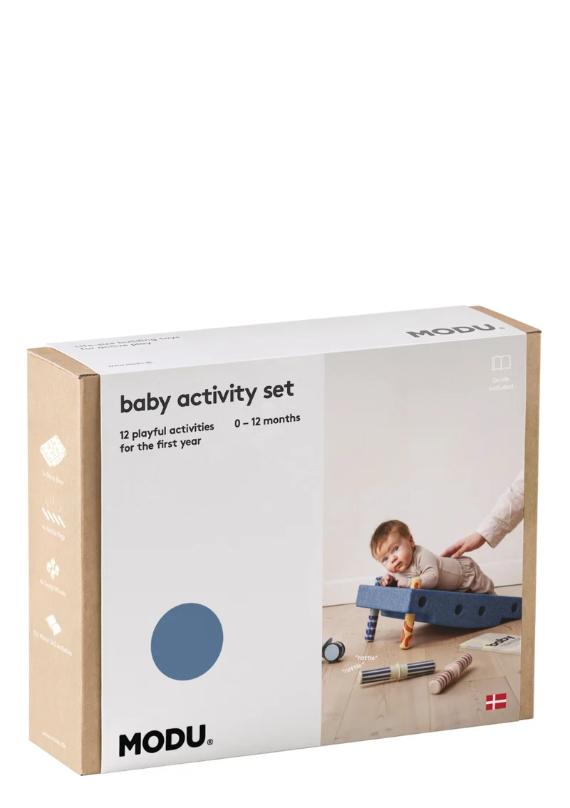 Baby Activity Set 10-teilig Deep Blue / Sky Blue
