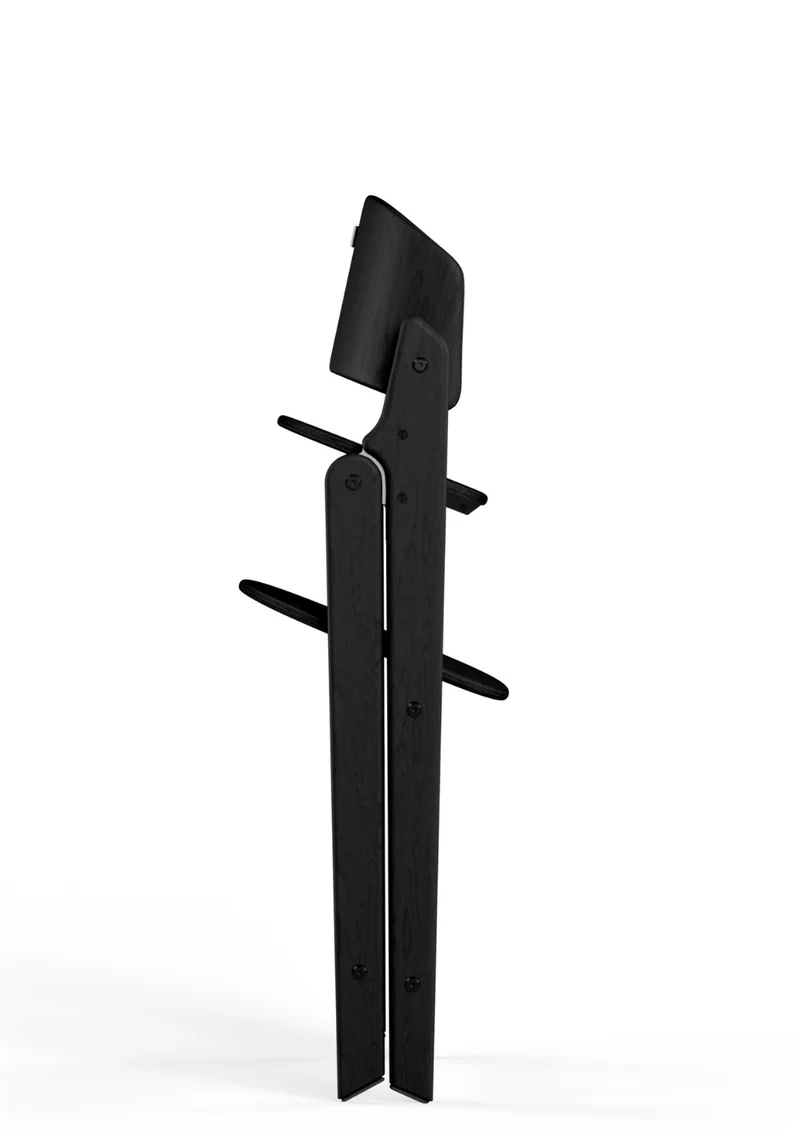 Hochstuhl 'Click & Fold' Stunning Black