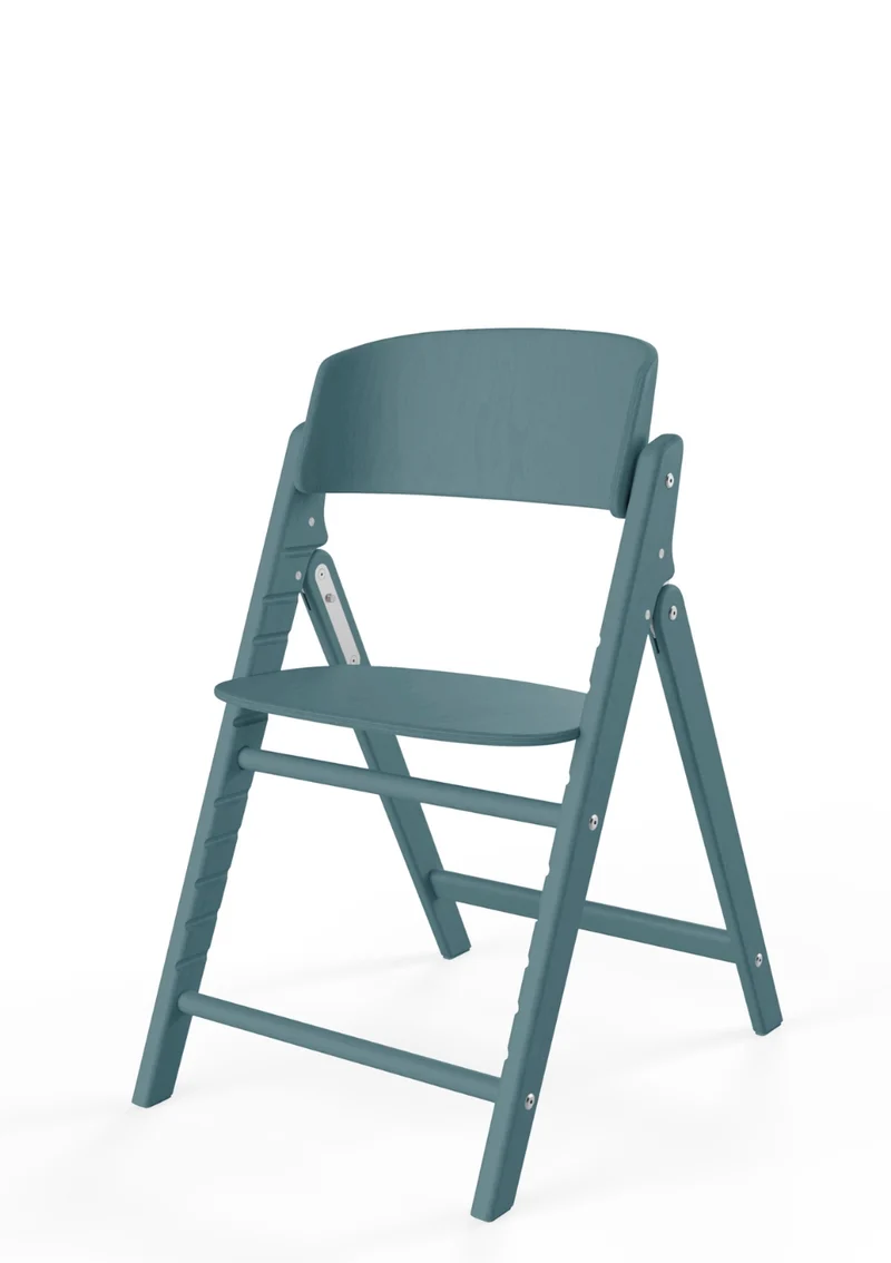 Hochstuhl 'Click & Fold' Stone Blue