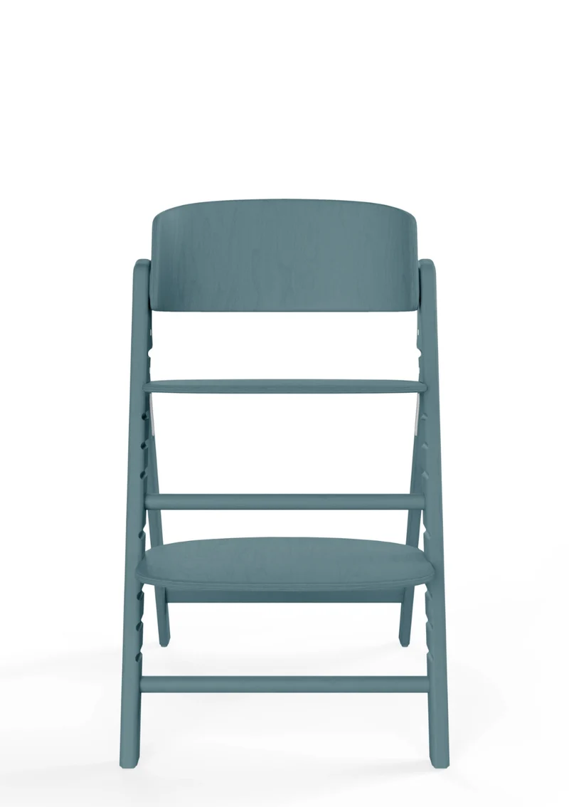 Hochstuhl 'Click & Fold' Stone Blue