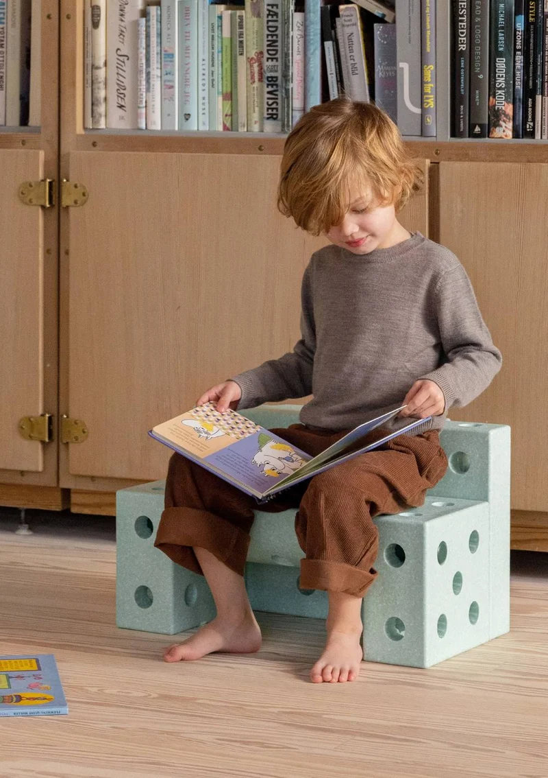 Bauspielzeug 'Explorer-Set' 20-teilig Ocean Mint / Forest Green