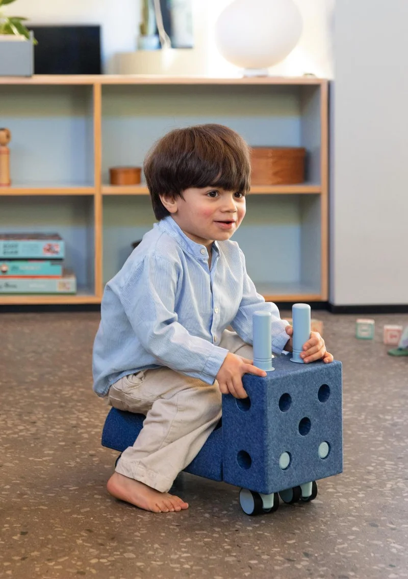 Bauspielzeug 'Curiosity-Set' 14-teilig Deep Blue / Sky Blue