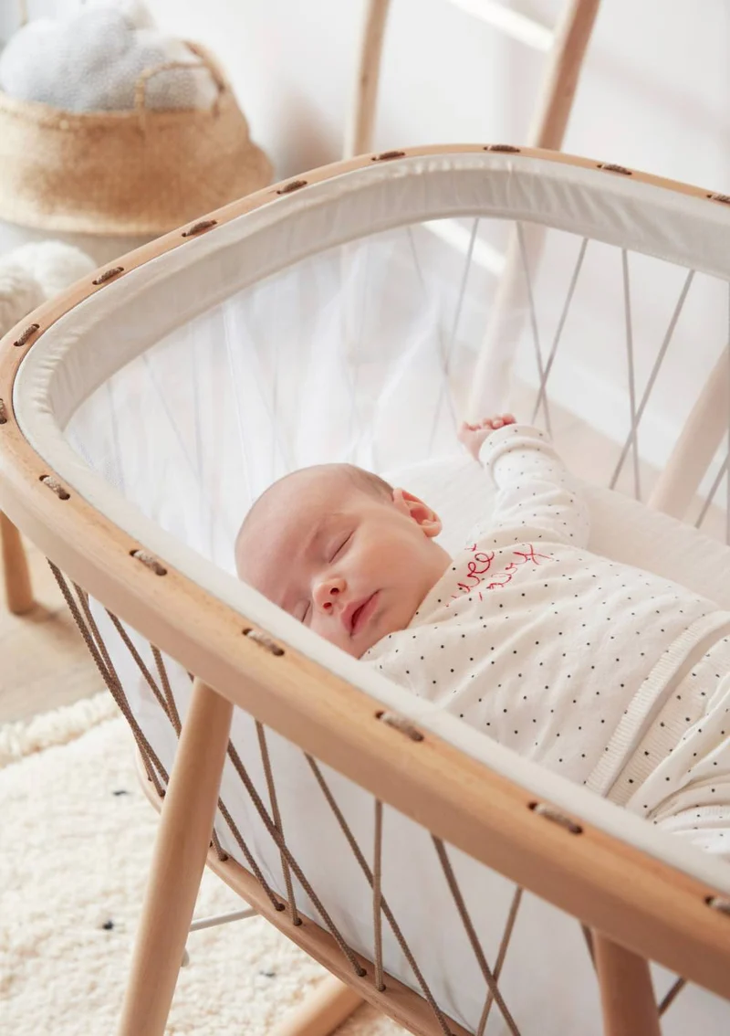 Babywiege 'Kumi' Hazelnut 68 x 40 cm