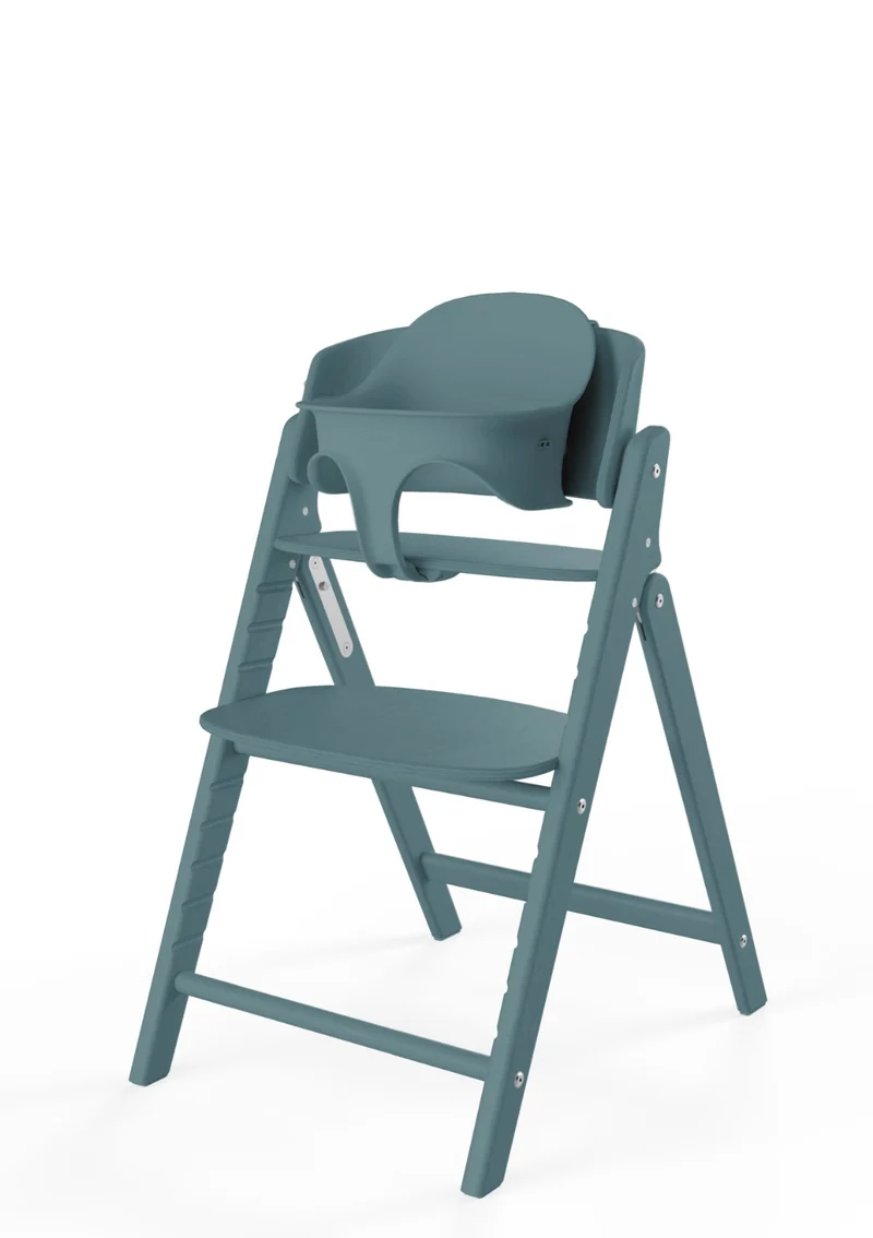 Hochstuhl 'Click & Fold' 4-in-1 Set Stone Blue