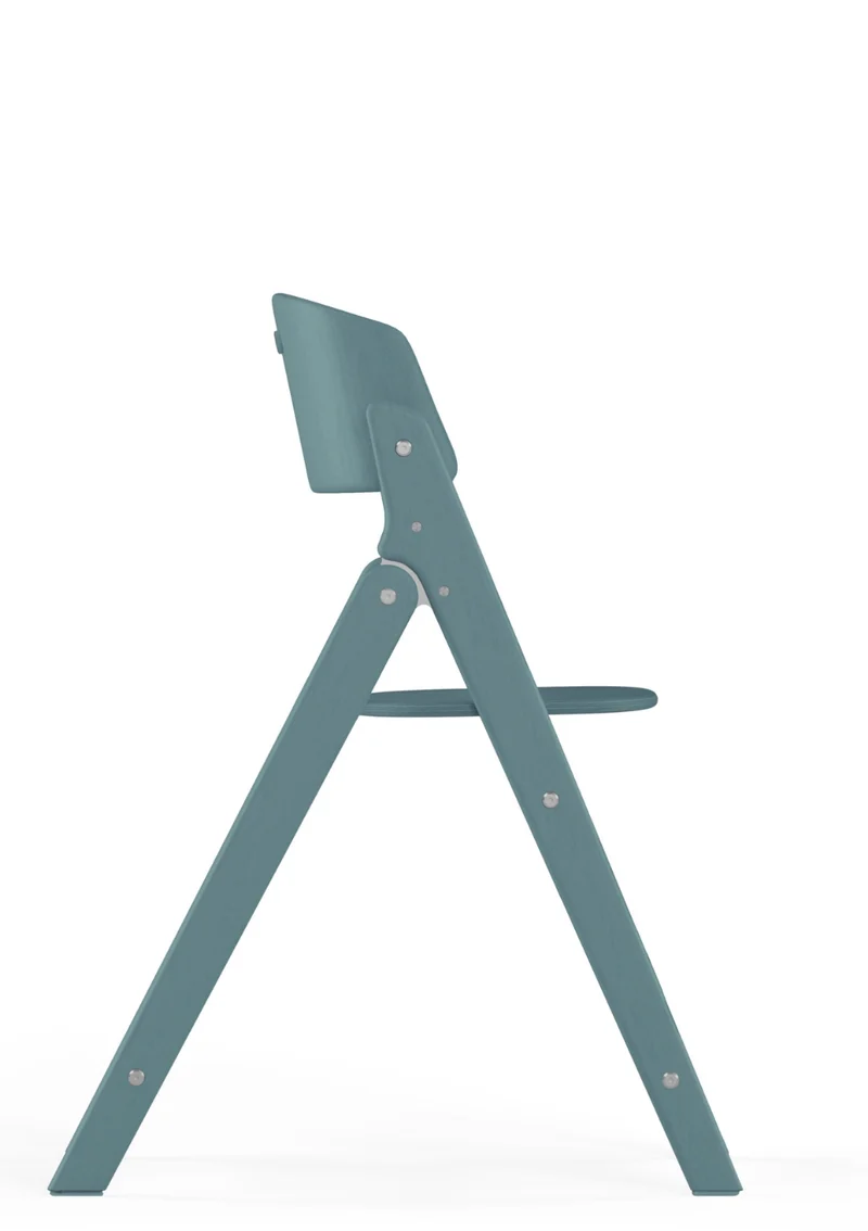 Hochstuhl 'Click & Fold' 4-in-1 Set Stone Blue
