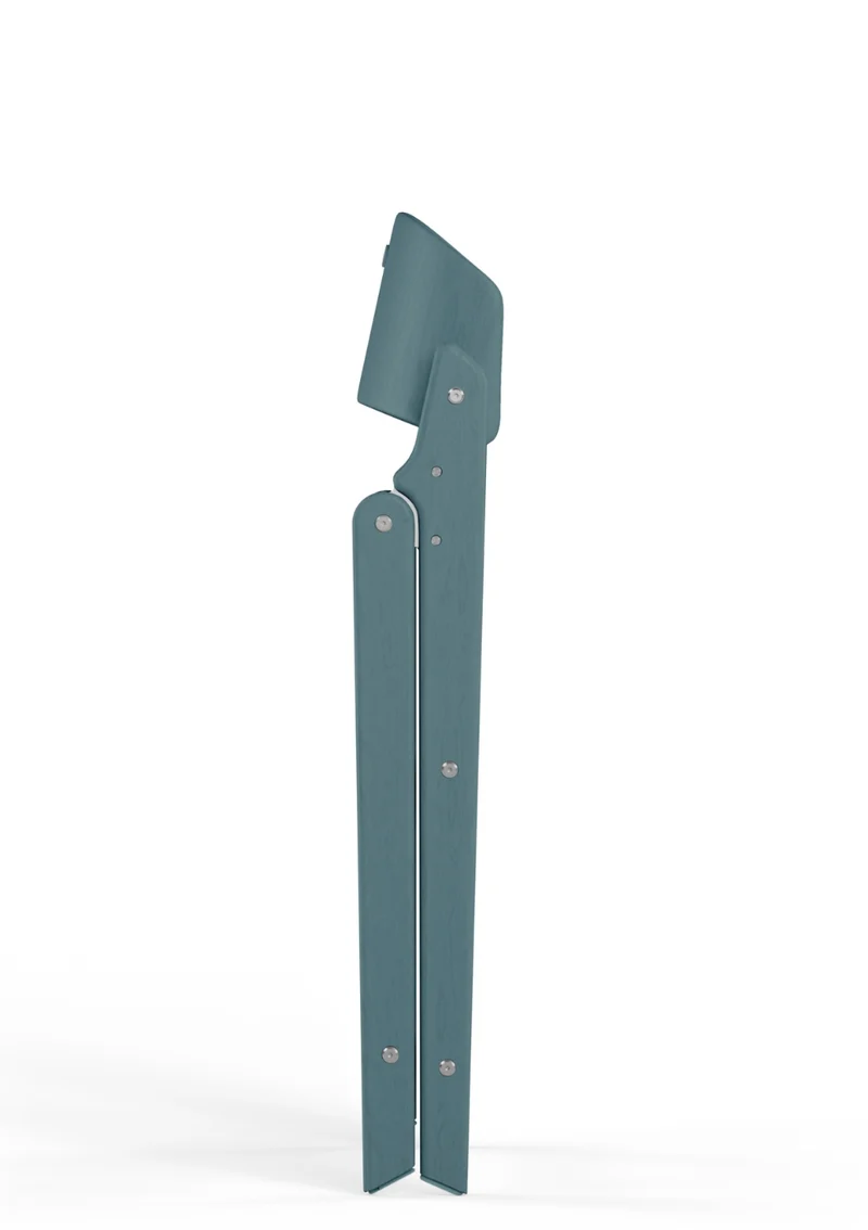 Hochstuhl 'Click & Fold' 4-in-1 Set Stone Blue