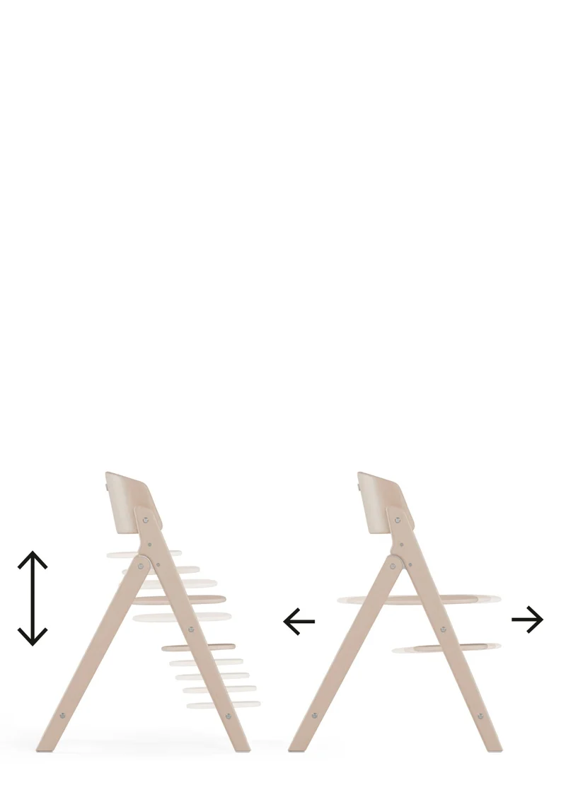 Hochstuhl 'Click & Fold' 4-in-1 Set All Natural