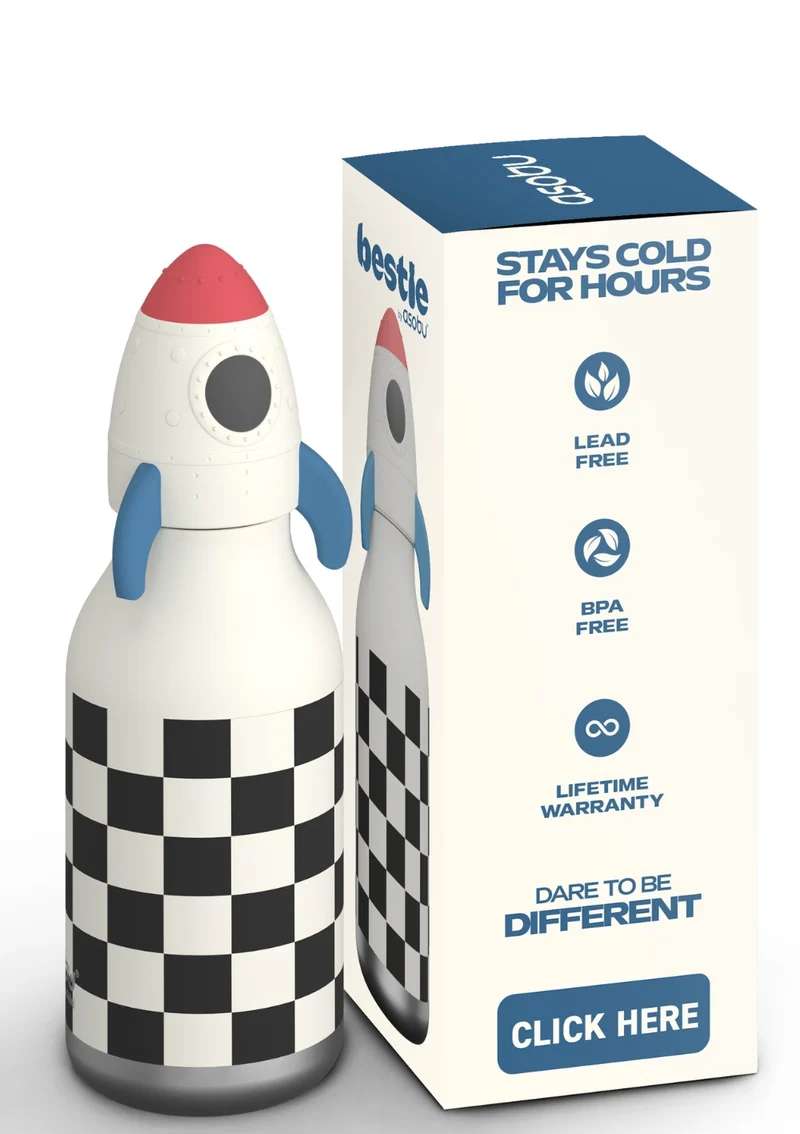 Bestie Trinkflasche Rakete 'Rocket' 460 ml