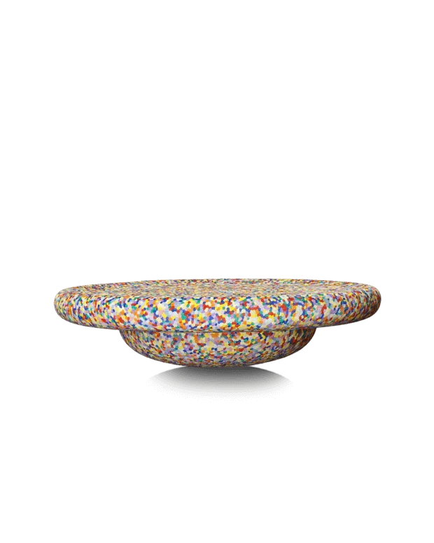 Buntes Stapelstein® Balanceboard, "super confetti"