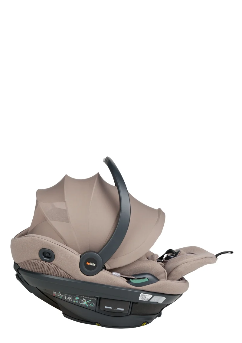 Babyschale 'Go Beyond2' Dark Sand SoftBreeze