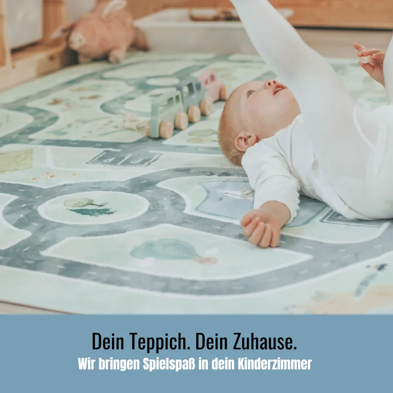 HappyCityKids Spielteppich Raus aufs Land