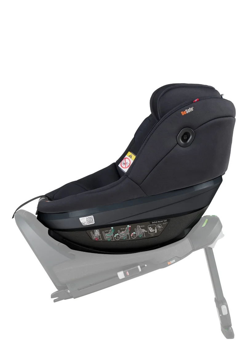 Kindersitz 'Beyond2 360' Black SoftBreeze