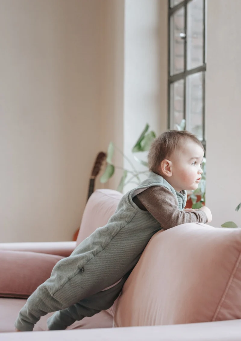 Schlafsack mit Umschlag-Fuß TOG 2,5 Essential Mint
