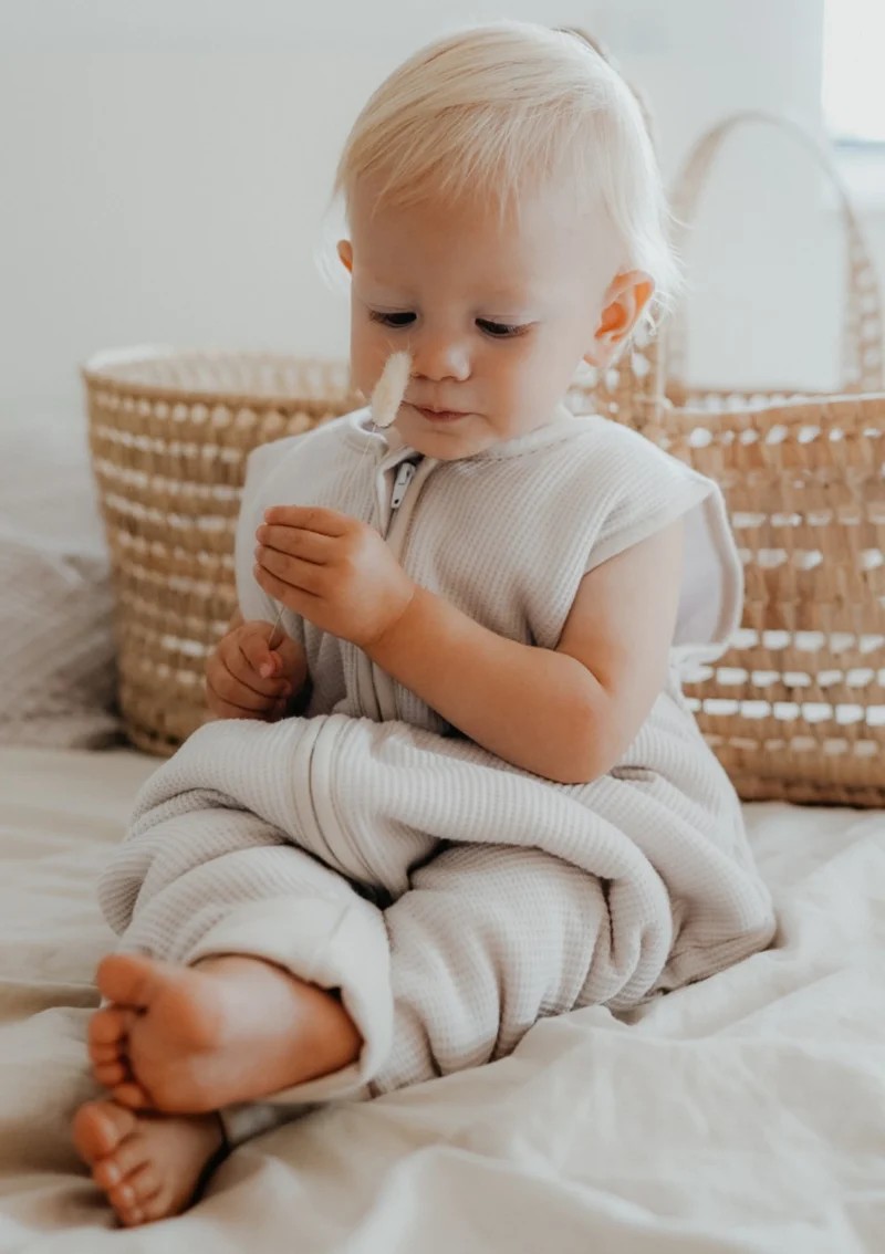 Schlafsack mit Umschlag-Fuß TOG 2,5 Essential Beige