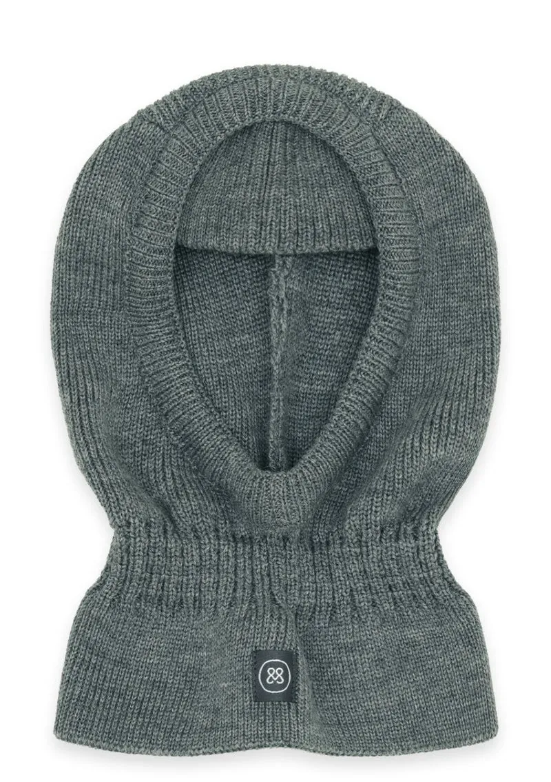 Merino Wollschlupfmütze Essential Grau