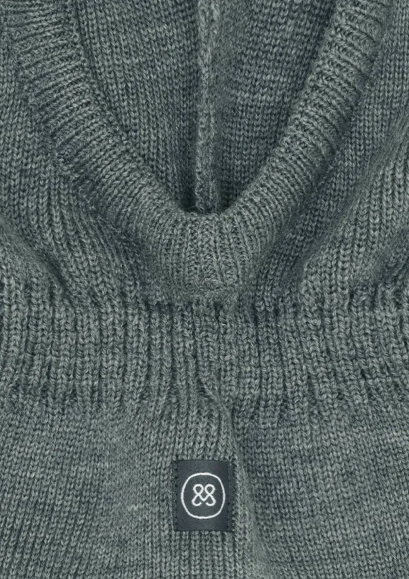 Merino Wollschlupfmütze Essential Grau