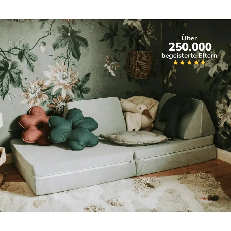 Funzy Spielsofa - Velours Edition