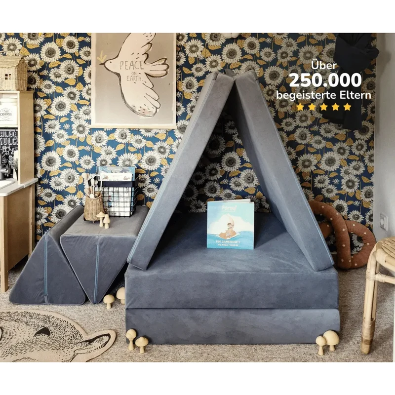 Funzy Spielsofa - Velours Edition