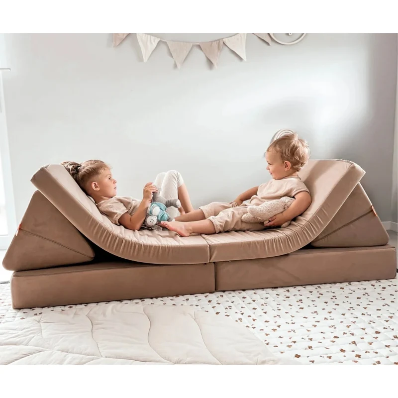 Funzy Spielsofa - Velours Edition