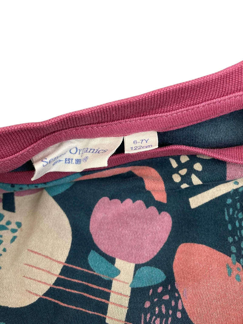 Sense Organics Langarm Kleid 122 | 7yrs