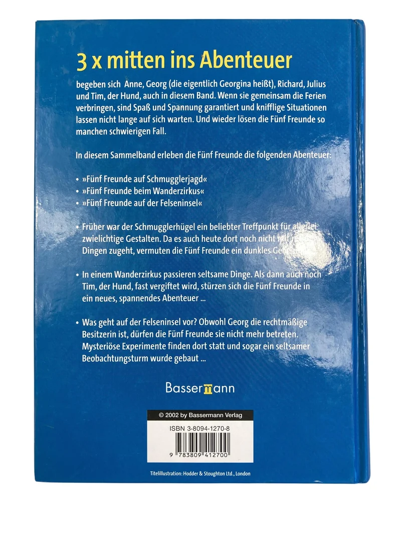 Bassermann Fünf Freunde - Die spannendsten Abenteuer