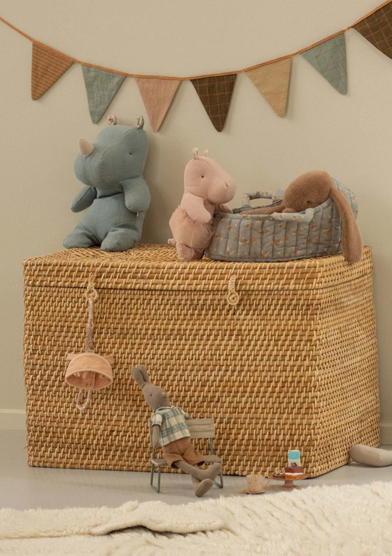 Stofftier 'Safari-Friends' Nashorn dusty blue medium