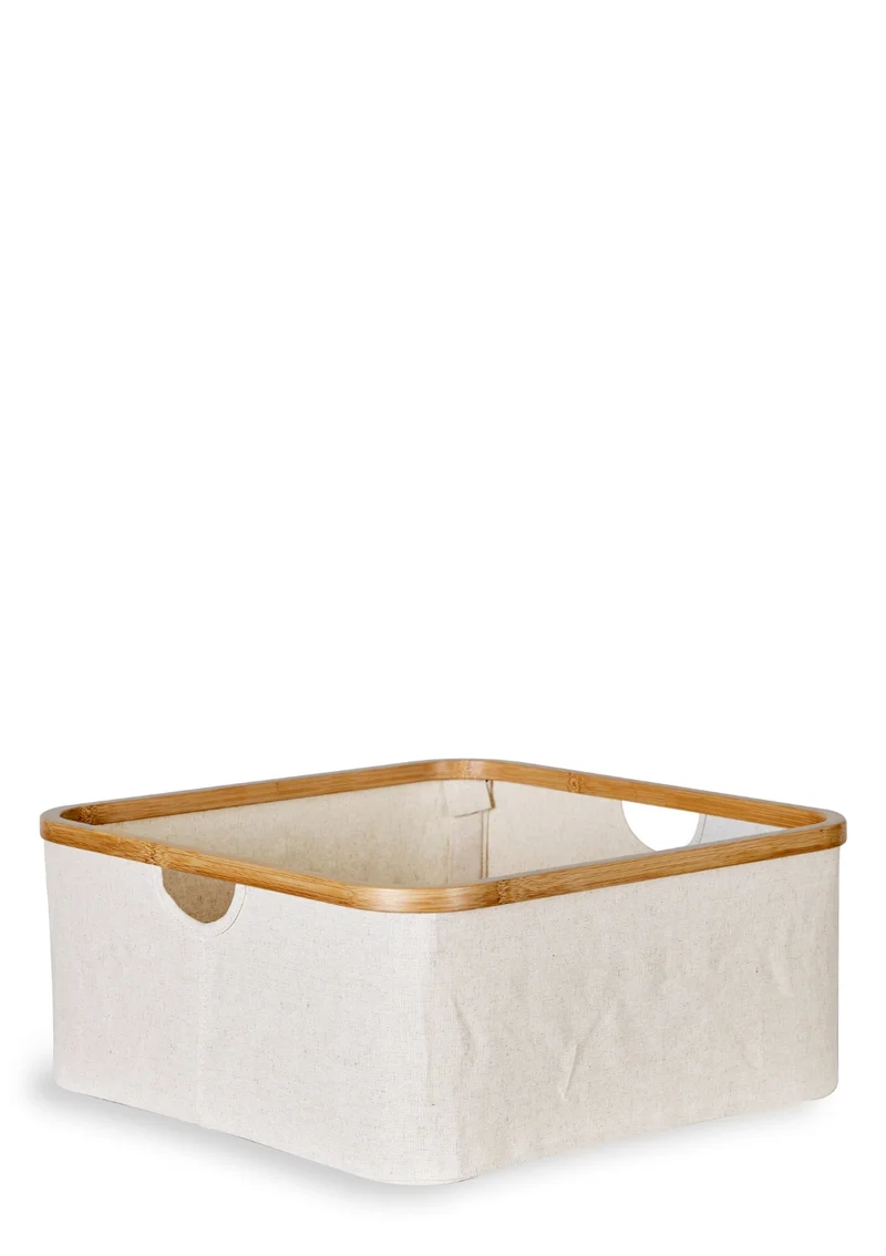 Aufbewahrungskorb 'Kyo' Beige Natural