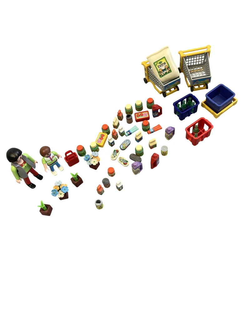 Playmobil Playmobil Mitnahmebox mit Einkaufsartikeln