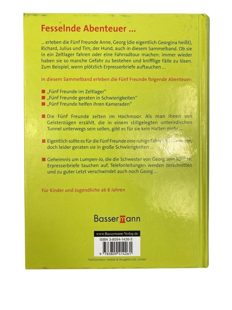 Bassermann Fünf Freunde - Die besten Abenteuer