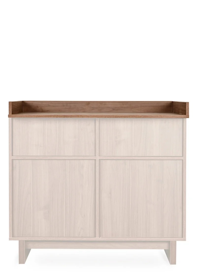 Wickelaufsatz XL für Kommode 'Kyo' Walnut