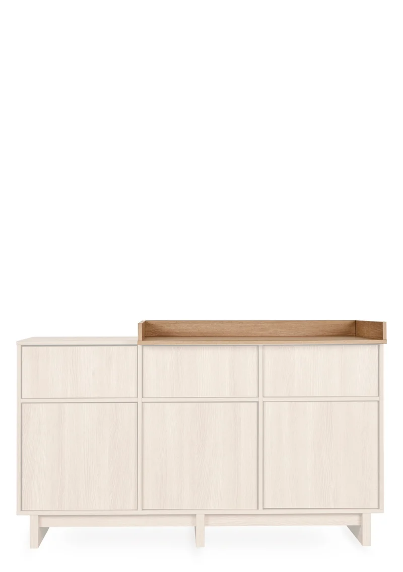 Wickelaufsatz XL für Kommode 'Kyo' Honey Ash